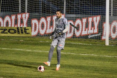 Paulista Şampiyonluk Serisi A: Sao Caetano Corinthians 'a karşı. 14 Mart 2021, Sao Paulo, Brezilya: Sao Caetano ve Corinthians arasındaki futbol maçı, Paulista Şampiyonası serisinin 4. turu için geçerlidir.