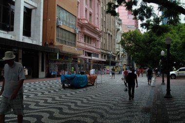 Brezilya Cumhurbaşkanı, Covid-19 salgınının ortasında Porto Alegre 'yi ziyaret etti. 30 Nisan 2020, Porto Alegre, Rio grande de Sul, Brezilya: Brezilya Cumhurbaşkanı, Jair Bolsonaro