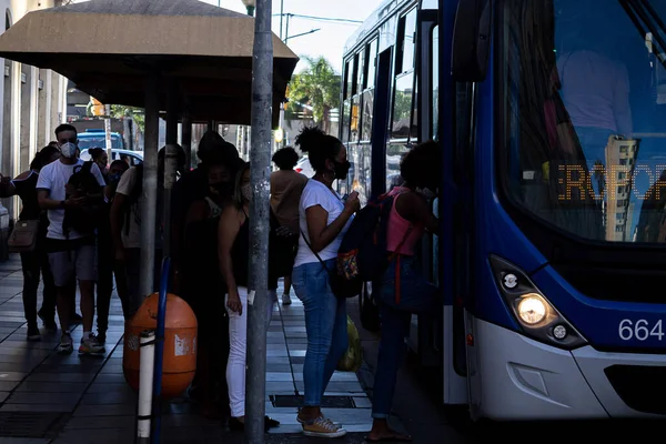 Die Impfung Von Menschen Jahren Beginnt Donnerstag April 2021 Porto — Stockfoto