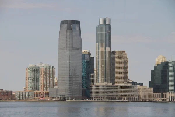 Vista Ciudad Nueva York Desde Staten Island Abril 2021 Staten — Foto de Stock