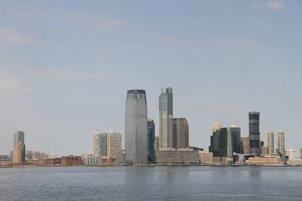 Vista Ciudad Nueva York Desde Staten Island Abril 2021 Staten — Foto de Stock