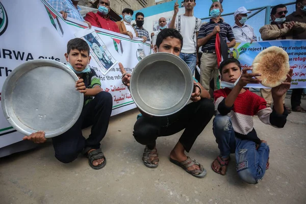 Eua Retomarão Ajuda Agência Refugiados Palestinos Das Nações Unidas Para — Fotografia de Stock