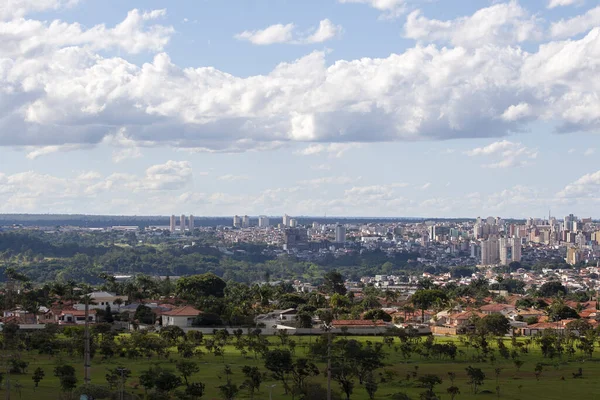 2021年4月10日 巴西利亚 巴西利亚的Sunset Brasilia 周六下午 联邦区巴西利亚市日落 — 图库照片