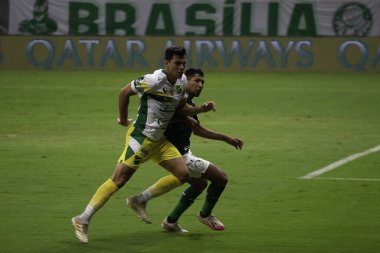 Conmebol Recopa Finali: Palmeiras 'a karşı Defensa Y Justicia. 14 Nisan 2021, Brezilya Federal Bölgesi: Palmeiras, Conmebol Recopa 'nın rövanş maçı finalinde Defensa y Justicia ile karşılaşacak 