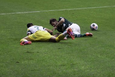 Conmebol Recopa Finali: Palmeiras 'a karşı Defensa Y Justicia. 14 Nisan 2021, Brezilya Federal Bölgesi: Palmeiras, Conmebol Recopa 'nın rövanş maçı finalinde Defensa y Justicia ile karşılaşacak 