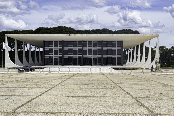 Tribunal Supremo Justicia Brasilia Abril 2021 Brasilia Distrito Federal Brasil —  Fotos de Stock