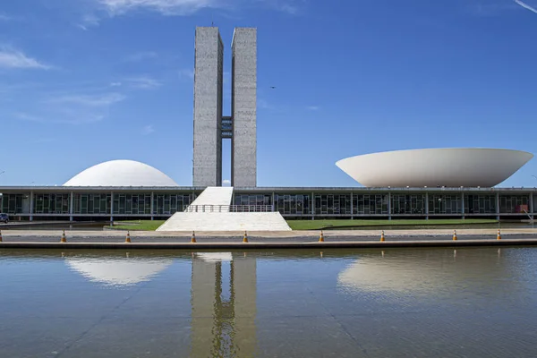 Installation Covids Cpi Brazilian Senate April 2021 Brasilia Federal District —  Fotos de Stock