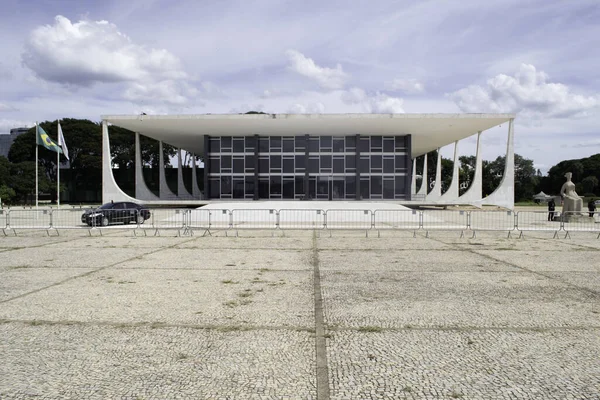 Tribunal Supremo Justicia Brasilia Abril 2021 Brasilia Distrito Federal Brasil —  Fotos de Stock