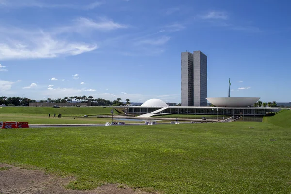 Installation Covids Cpi Brazilian Senate April 2021 Brasilia Federal District —  Fotos de Stock