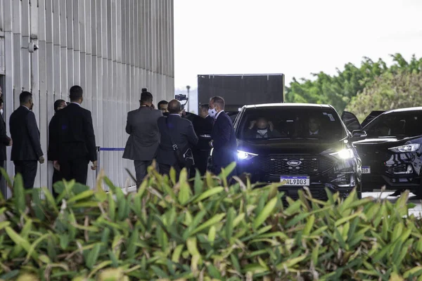 Braziliaanse Minister Van Economische Zaken Paulo Guedes April 2021 Brasilia — Stockfoto