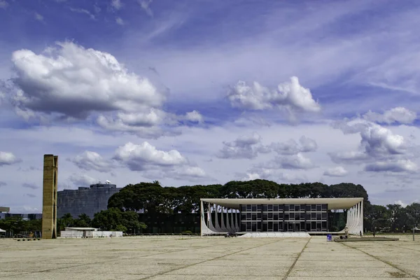 Supremo Tribunal Justiça Brasília Abril 2021 Brasília Distrito Federal Brasil — Fotografia de Stock