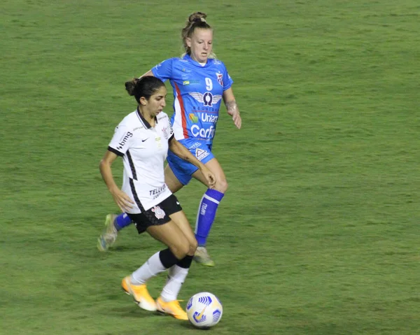 April 2021 Sao Paulo Brazil Brazilian Female 1St Division Soccer —  Fotos de Stock