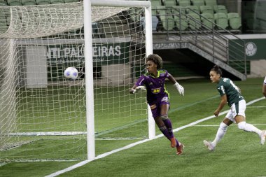 17 Nisan 2021, Sao Paulo, Brezilya: Brezilya 1. Lig Kadınlar Ligi: Korintliler, Napoli Kakadoruna Karşı Korintliler ve Napoli Cacadorense A1 