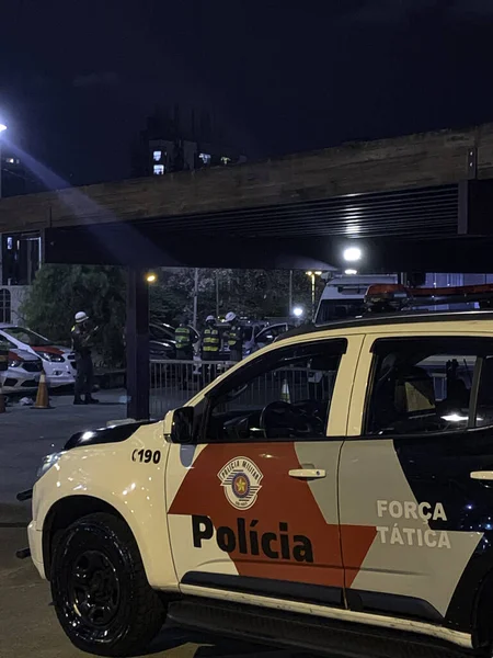 San Paolo 2020 Circolazione Downtown Sao Paulo Movimento Delle Persone — Foto Stock