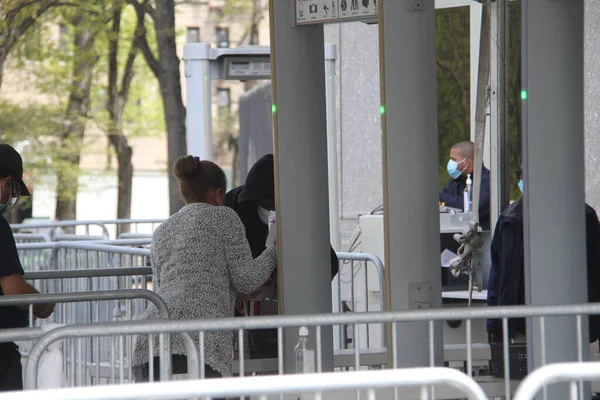 Yankee Stadium Vaccination Site Agora Não Precisa Marcação Abril 2021 — Fotografia de Stock