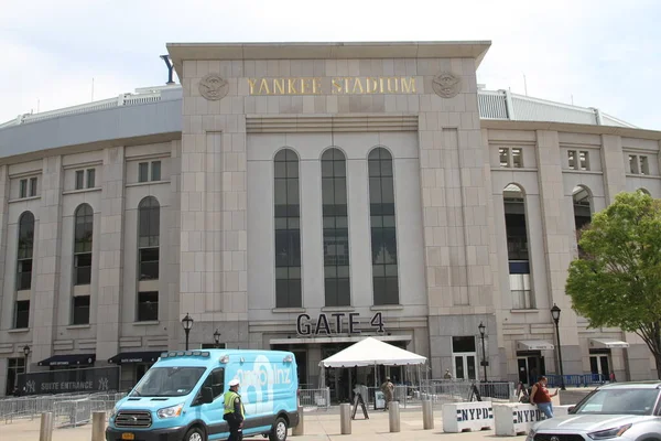 Die Impfstelle Yankee Stadium Braucht Jetzt Keinen Termin Mehr April — Stockfoto