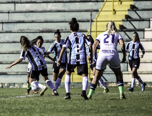 Βραζιλιάνικη Κατηγορία Γυναικεία Ποδόσφαιρο League Gremio Minas Απριλίου Gravata Rio — Φωτογραφία Αρχείου