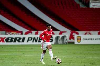  Uluslarası Gençlik ve Gençlik arasındaki maç. 8 Mayıs 2021, Porto Alegre, Brezilya: Porto Alegre (SC) 'deki Beira-Rio Stadyumu' nda düzenlenen Gaucho Futbol Şampiyonası 2021 yarı finali için geçerli olan Internacional vs Juventude arasındaki maç)