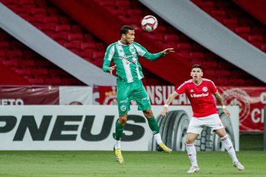  Uluslarası Gençlik ve Gençlik arasındaki maç. 8 Mayıs 2021, Porto Alegre, Brezilya: Porto Alegre (SC) 'deki Beira-Rio Stadyumu' nda düzenlenen Gaucho Futbol Şampiyonası 2021 yarı finali için geçerli olan Internacional vs Juventude arasındaki maç)