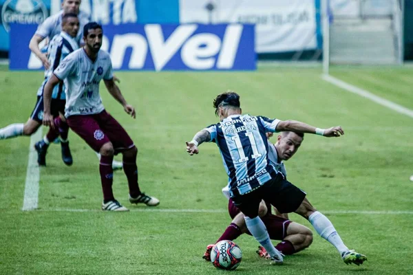 Matcha Mellan Gremio Mot Caxias För Semifinalen Gaucho Championship Maj — Stockfoto