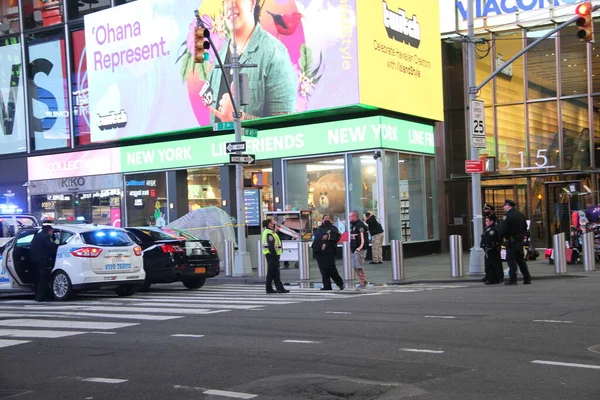 Women Toddler Shot Times Square Mai 2020 New York États — Photo