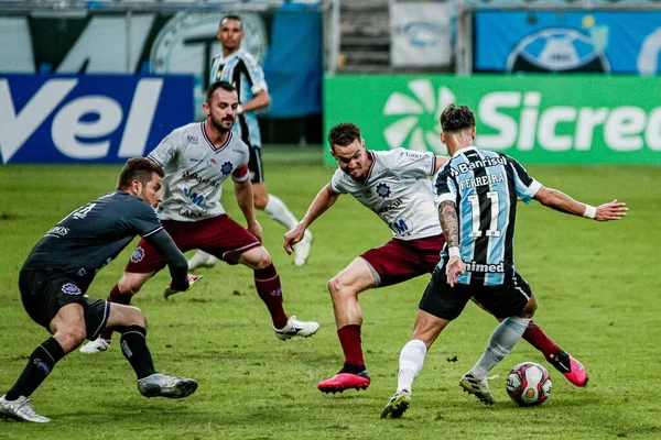 Zápas Mezi Gremio Caxias Semifinále Mistrovství Gaucho Května 2021 Porto — Stock fotografie