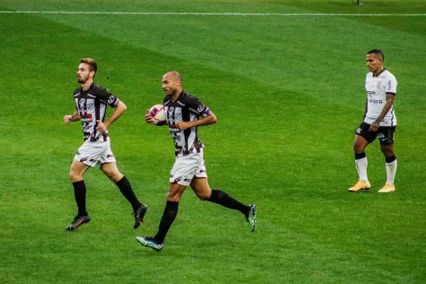 Sao Paulo 2021 Corinthians Inter Limeira Paulista Match Corinthians Inter — 스톡 사진