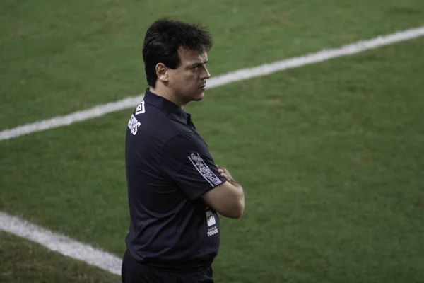 Santos 2021 Copa Libertadores Santos Boca Juniors Bid Під Час — стокове фото