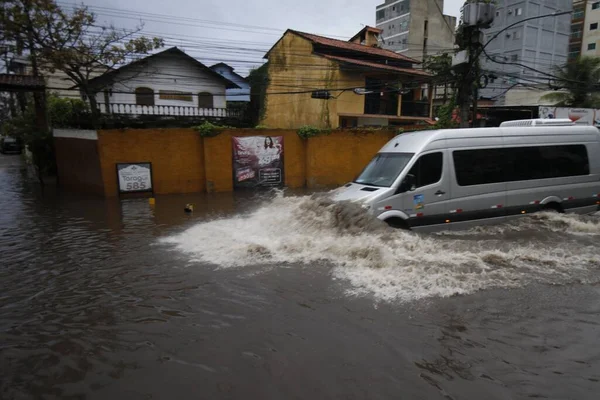 Rio Janeiro Enters State Attention Due Rain May 2021 Rio — Stock Photo, Image