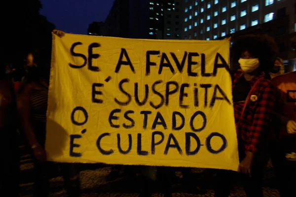 Önyargıya Karşı Protesto Mayıs 2021 Rio Janeiro Brezilya Rio Janeiro — Stok fotoğraf