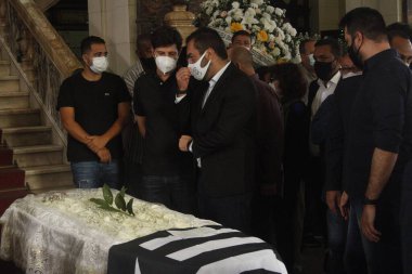 (Cenaze töreni eski eyalet vekili Jorge Picciani. 15 Mayıs 2021, Rio de Janeiro, Brezilya: Rio Yasama Meclisi eski başkan yardımcısı Jorge Picciani 'nin cenazesi, bu Cumartesi saat 08.00 