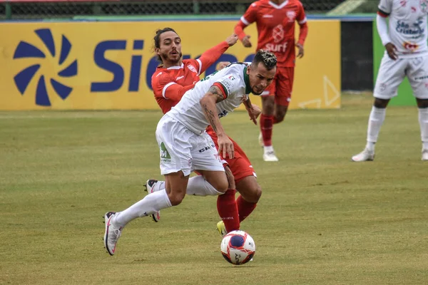 Spo Paulista Championship Series Segunda División Entre Portuguesa Audax Mayo —  Fotos de Stock