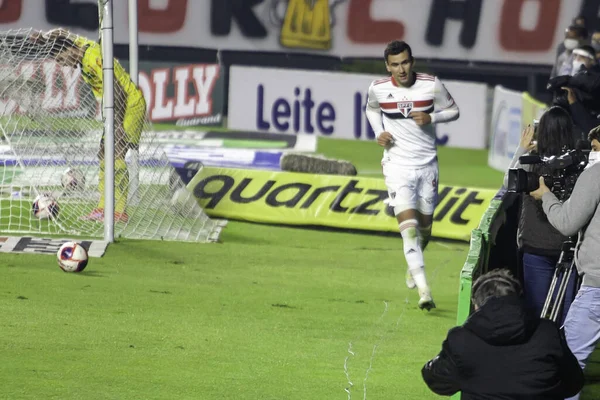 Sao Paulo Paulista Futbol Şampiyonası Nın Yarı Finalinde Mirassol Karşı — Stok fotoğraf