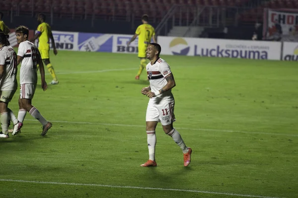 Sao Paulo Paulista Futbol Şampiyonası Nın Yarı Finalinde Mirassol Karşı — Stok fotoğraf