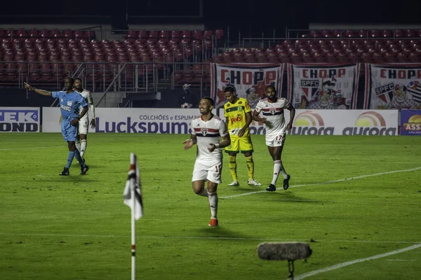 Sao Paulo Mirassol Para Semifinal Del Campeonato Paulista Fútbol Mayo —  Fotos de Stock