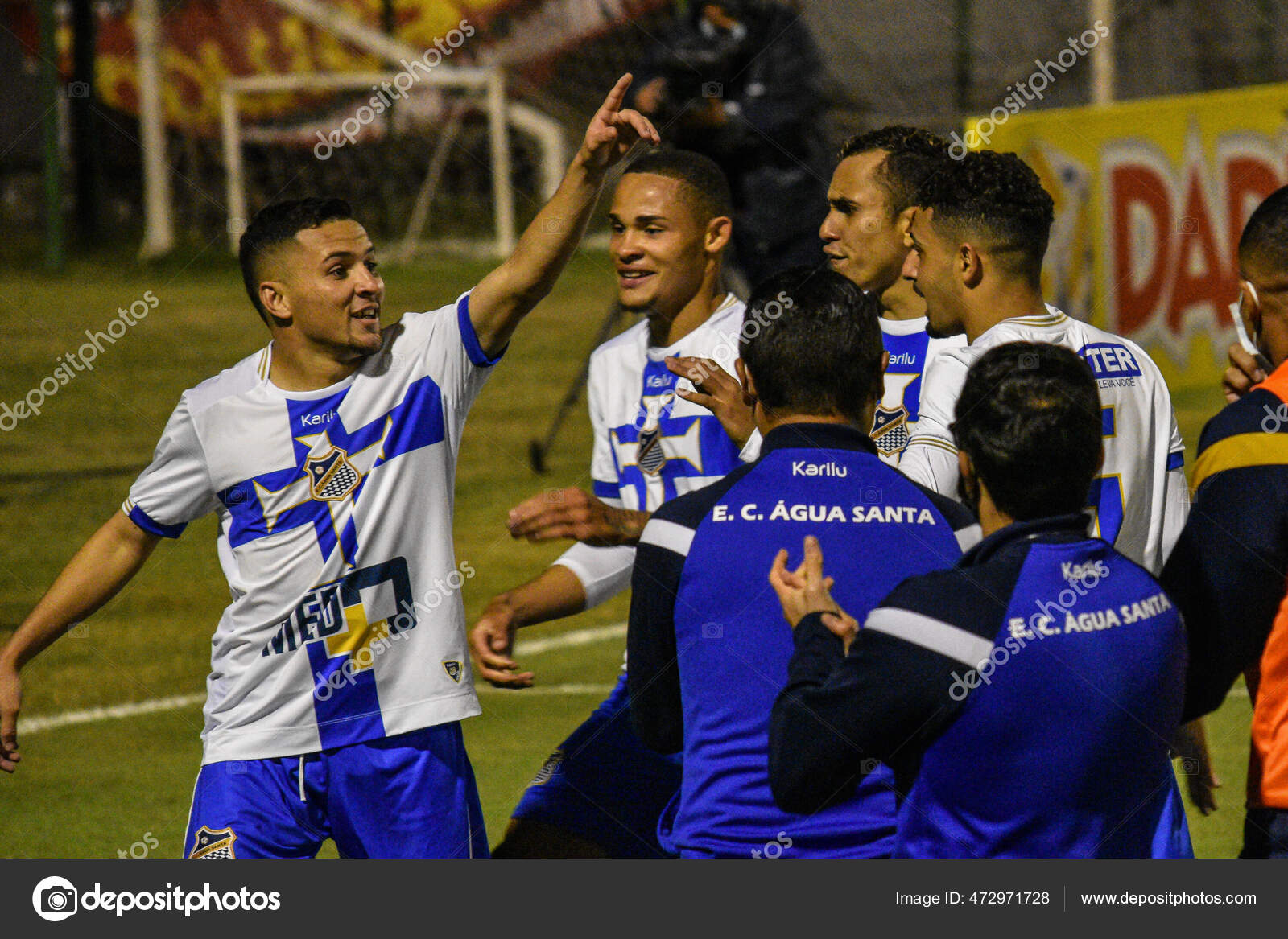 Spo Match Portuguesa Agua Santa Paulista May 2021 Sao Paulo — Stock 