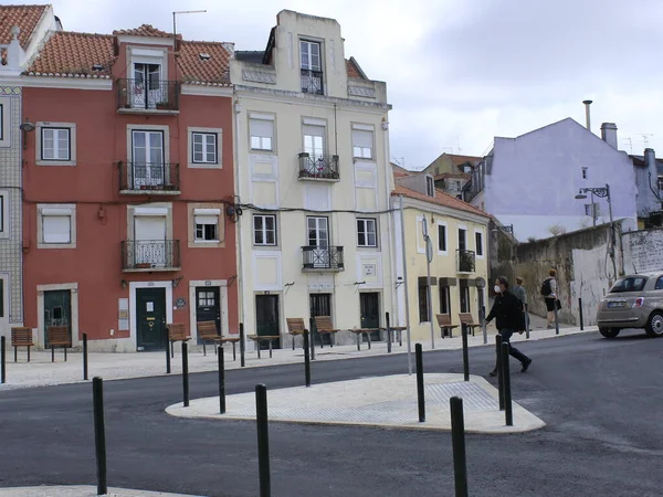 Ouverture Tourisme Portugal Mai 2021 Lisbonne Portugal Les Gens Dans — Photo