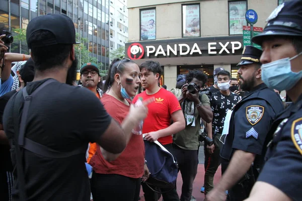 Free Palestine Peaceful Protest New York May 2021 New York — Stock Photo, Image