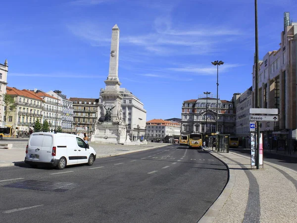 Maja 2021 Lizbona Portugalia Ulice Lizbony Ponownym Otwarciu Kraju Turystykę — Zdjęcie stockowe