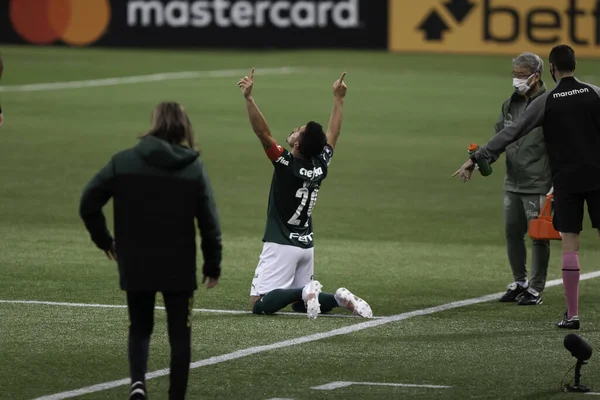 Match Palmeiras Defensa Justicia Libertadores May 2021 Sao Paulo Brazil — Stock Photo, Image