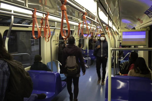 Sao Paulo Strike Subway Mai 2021 Sao Paulo Brasilien Bahn — Stockfoto