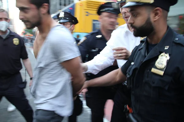 Free Palestine Peaceful Protest New York May 2021 New York — Stock Photo, Image