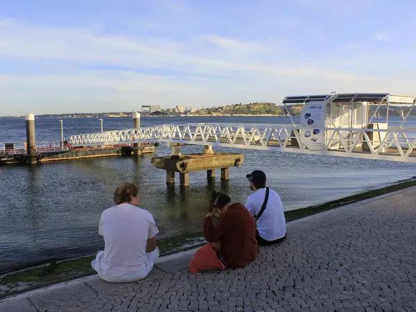 Maggio 2021 Lisbona Portogallo Movimento Nel Parco Eduardo Vii Lisbona — Foto Stock