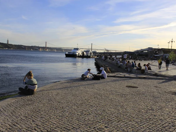 Mayo 2021 Lisboa Portugal Movimiento Parque Eduardo Vii Lisboa Que —  Fotos de Stock