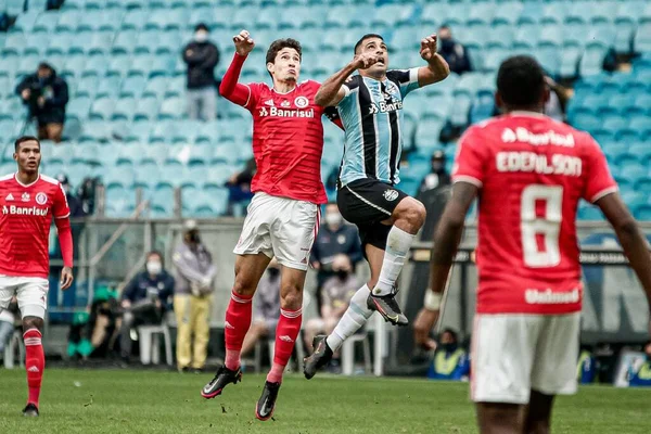 Campeonato Gaucho Gremio Internacional Mayo 2021 Porto Alegre Brasil Partido —  Fotos de Stock