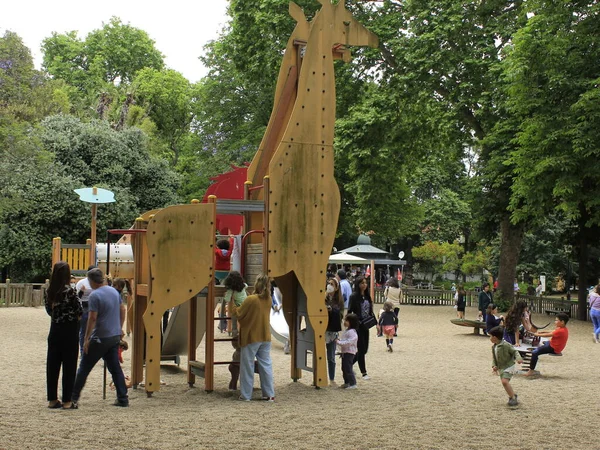 Movement Public Park Jardim Estrela Lisbon May 2021 Lisbon Portugal — Stock Photo, Image