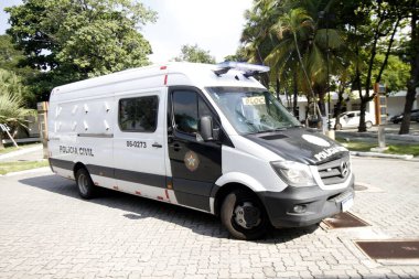 Rio de Janeiro 'da Polis Operasyonu. 21 Mayıs 2021, Rio de Janeiro, Brezilya: Sivil Polis uyuşturucu mahkemesinde yer alan suçlulara karşı bir operasyon başlattı. Üç çocuğun kaybolmasından dolayı suçlular da soruşturuluyor.