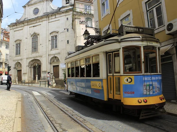 Transporte Público Lisboa Con Pase Navegante Metropolitano Mayo 2021 Lisboa — Foto de Stock