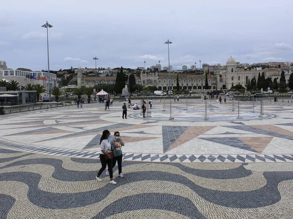 Μαΐου 2021 Λισαβόνα Πορτογαλία Belem Περιοχή Της Λισαβόνας Αυτό Σάββατο — Φωτογραφία Αρχείου
