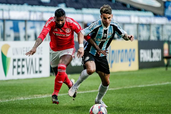 Campeonato Gaucho Gremio Internacional Mayo 2021 Porto Alegre Brasil Partido —  Fotos de Stock